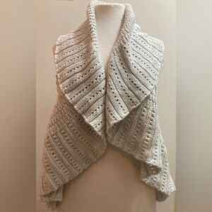 Gray Sweater Vest Junior Large